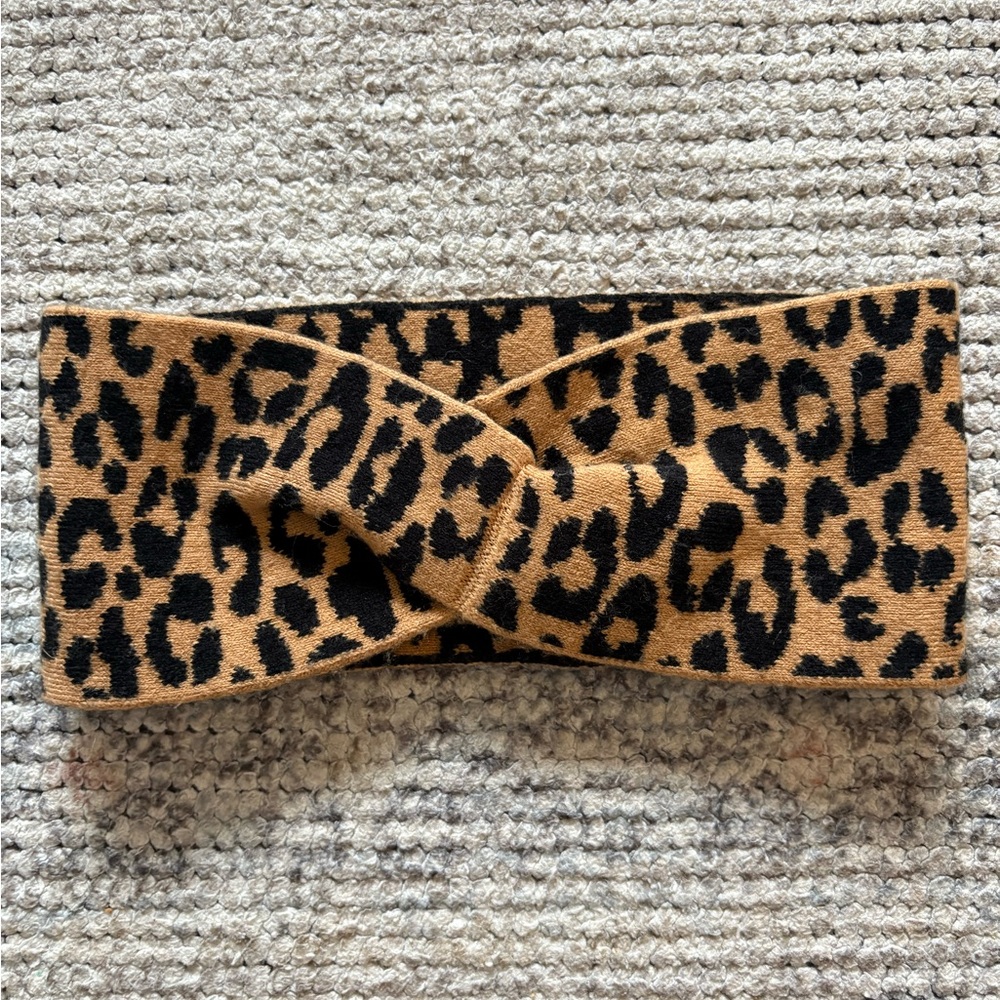 Aritzia Leopard Print Headband